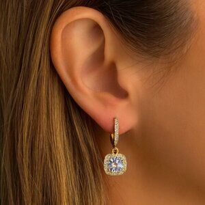 “Jolie” Gold (or) Rose Gold 18K Luxe Earrings